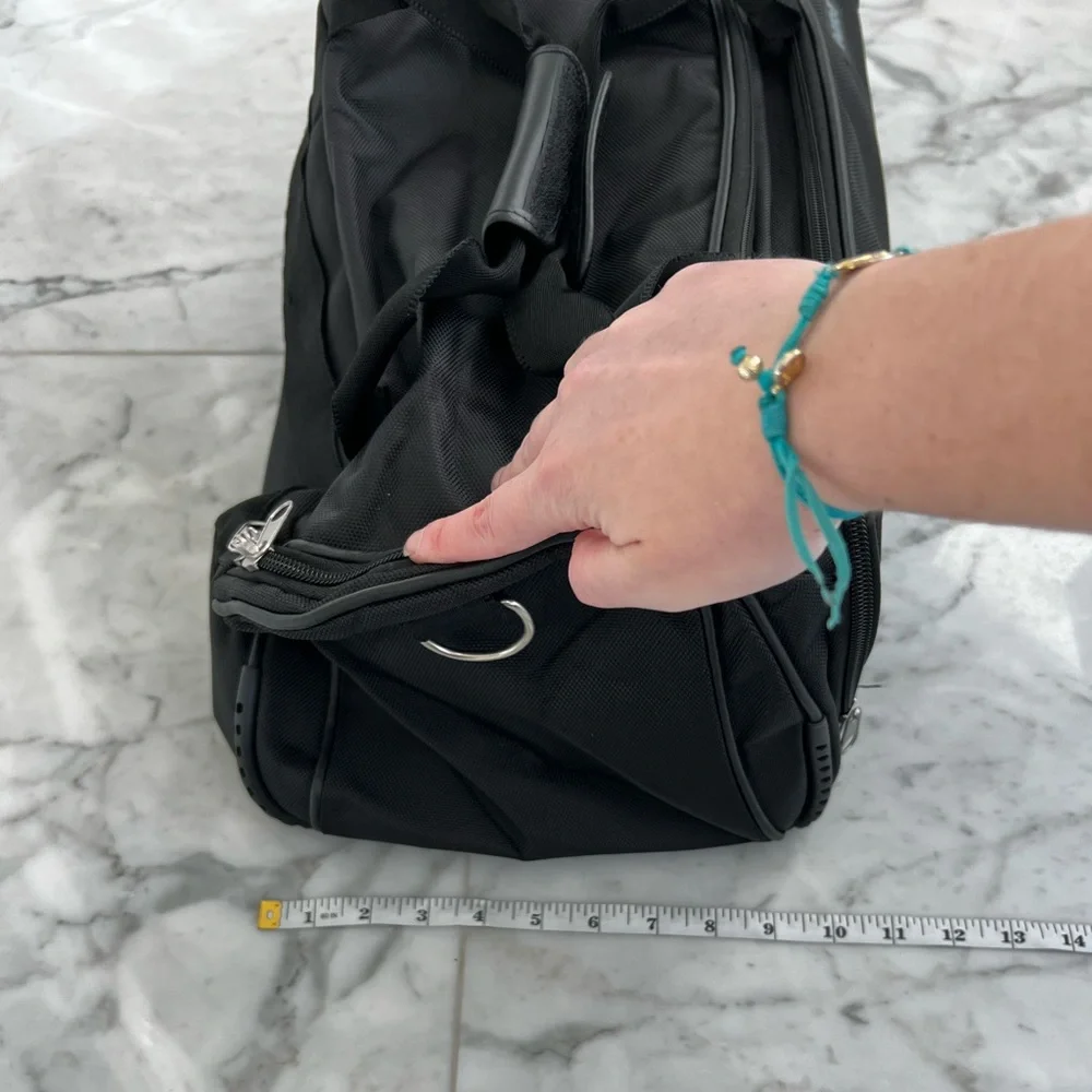 NWOT NRA Black Small Duffle Bag